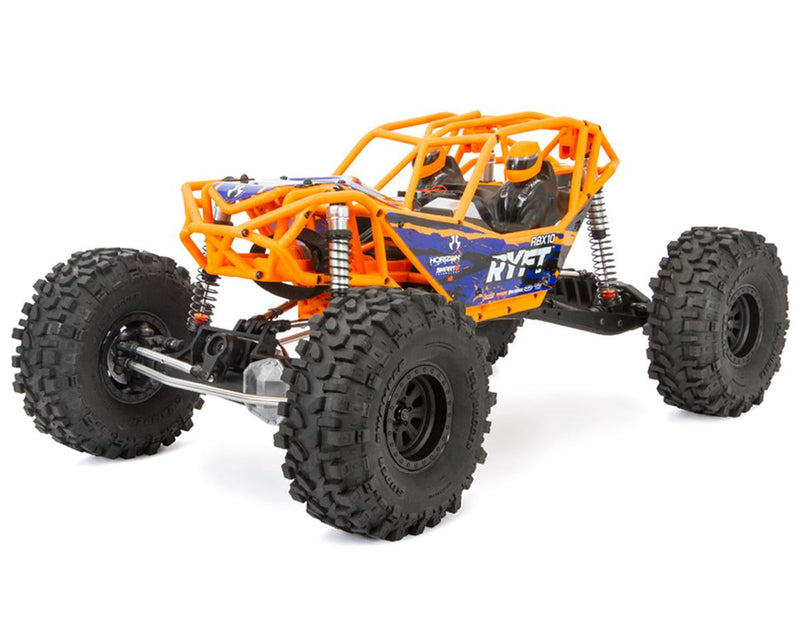 AXI03005T1 Axial RBX10 Ryft 1/10 Rock Bouncer RTR, Orange, AXI03005T1