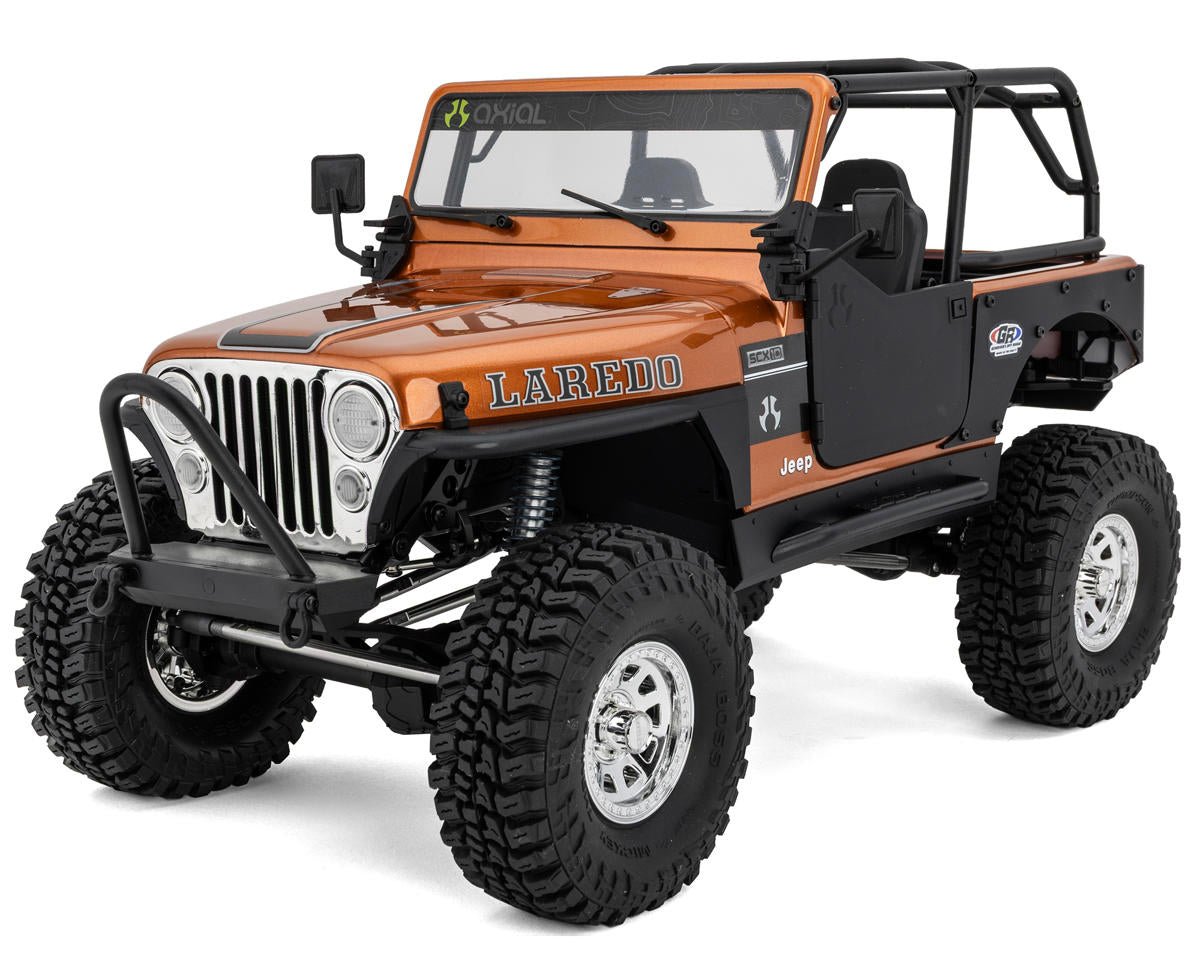 Axial SCX10 III Jeep CJ-7 Rock Crawler Version 2 RTR, Copper Brown - AXI03008V2T2