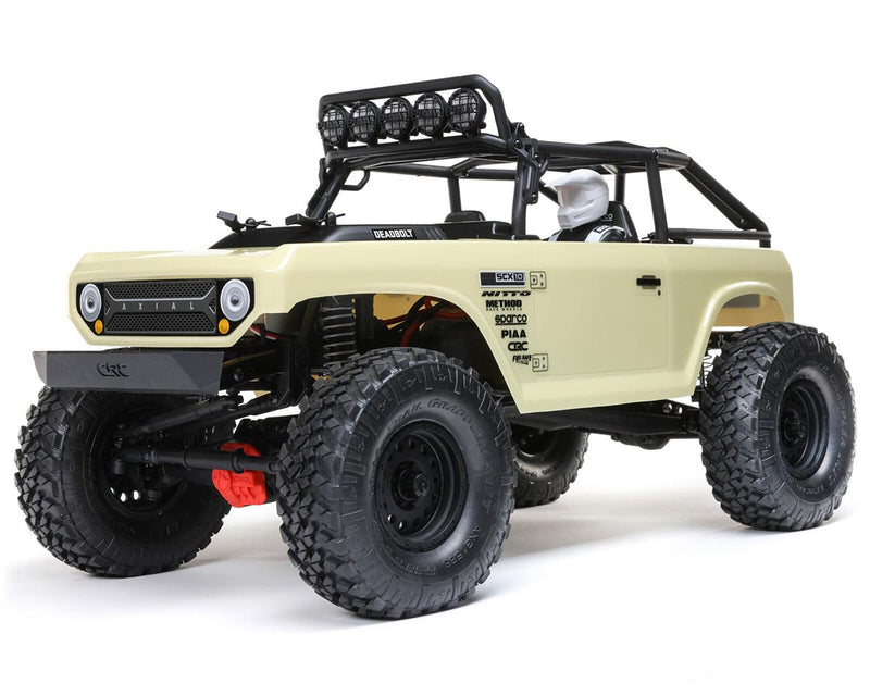 AXI03025T2 Axial SCX10 II Deadbolt RC Crawler, RTR, Sand