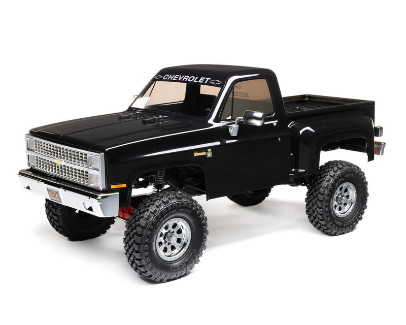 AXI03030T2 Axial SCX10 III Base Camp '82 Chevy K10 Rock Crawler RTR, Black