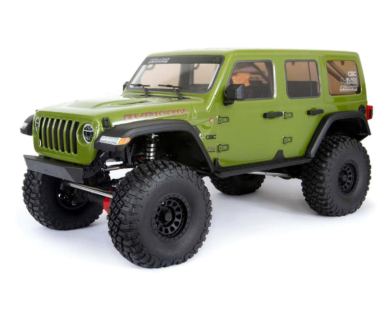 AXI05000T1 Axial SCX6 Jeep JLU Wrangler 1/6 Rock Crawler RTR, Green, AXI05000T1