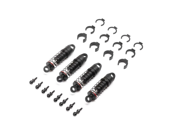 AXI203002 Axial 6mm Oil Shock Set, SCX24, 4pcs