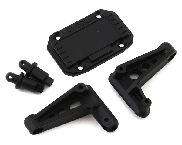 AXI230023 Axial Rear Body Mount Set, Jeep JLU, SCX10 III