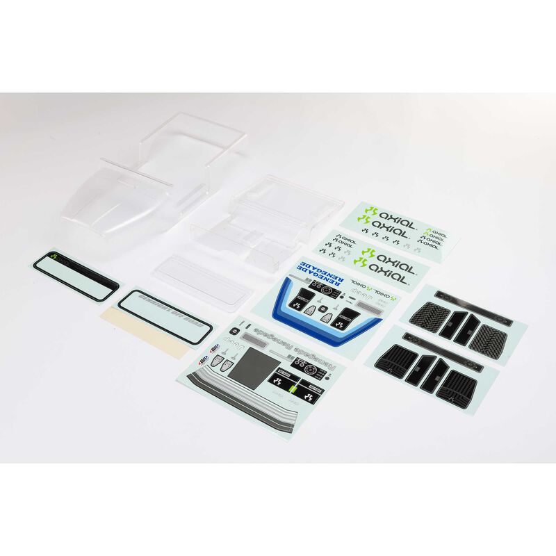 Axial Jeep CJ-7 Clear Body Set, SCX10 III AXI230057