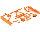 AXI231029 Axial Cage Supports, Battery Tray, Orange, RBX10 Axial