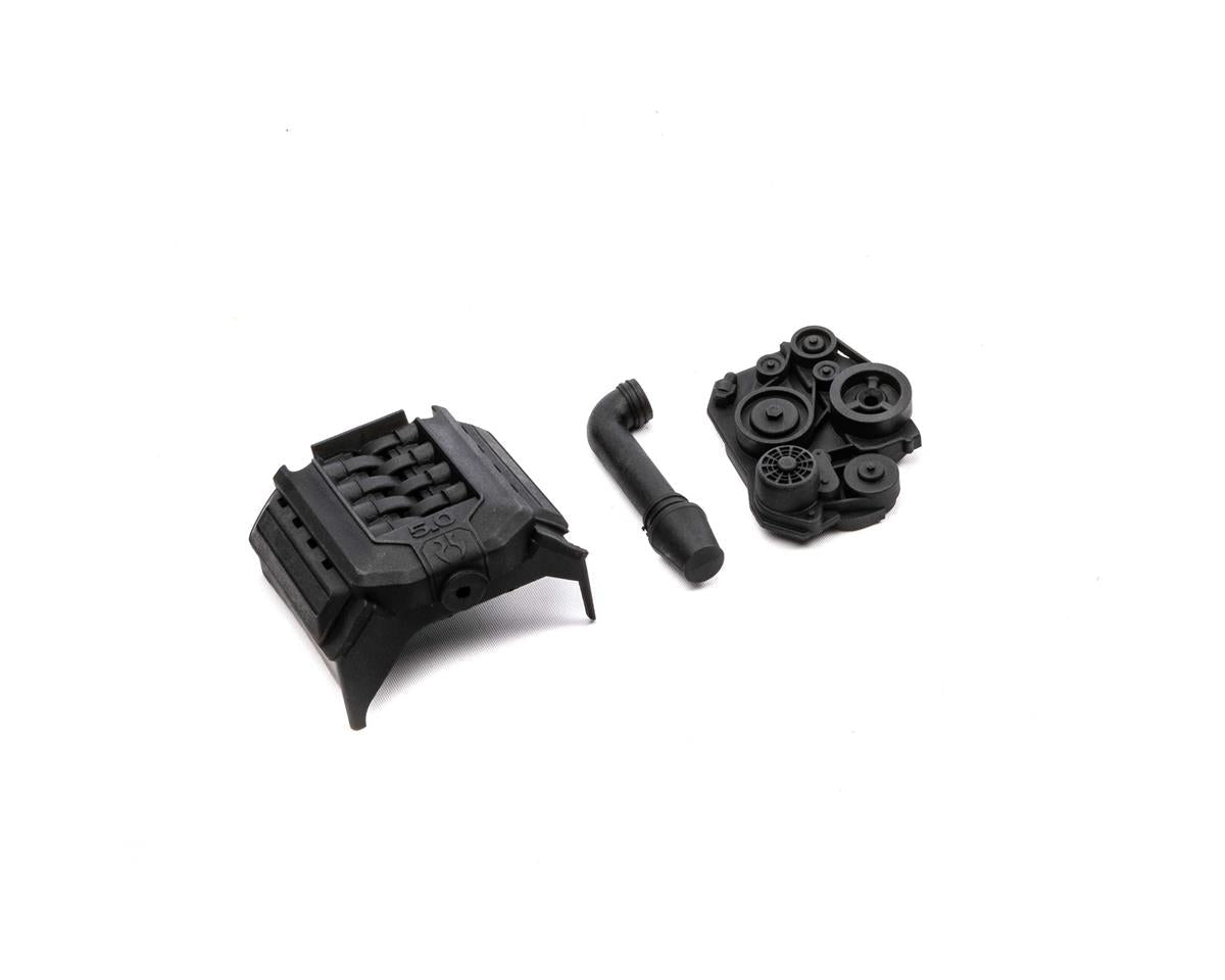 AXI231042 Axial Motor Cover 5.0, Early Bronco, SCX10 III Axial