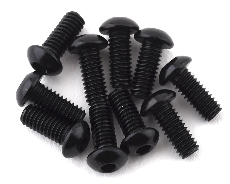 AXI235097 Axial M2.5 x 6mm, Button Head Screw, 10pcs