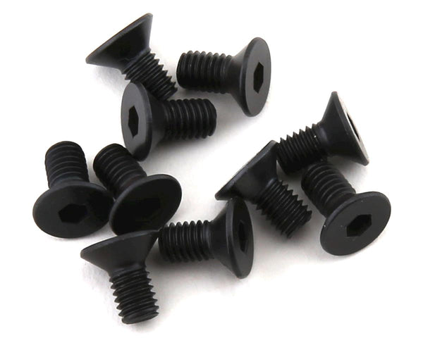 AXI235174 Axial M3 x 6mm, Flat Head Screw, 10pcs