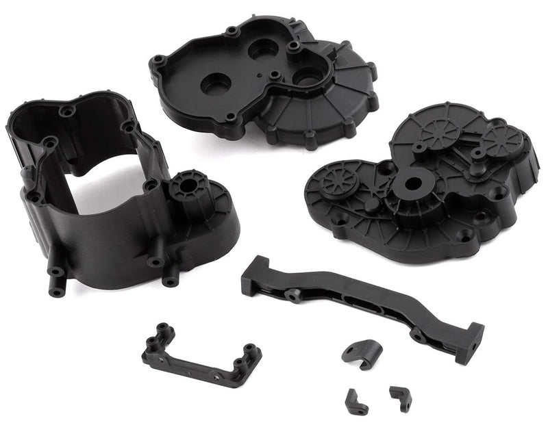 AXI252013 Axial 2-Speed Transmission Case and Brace Set, SCX6