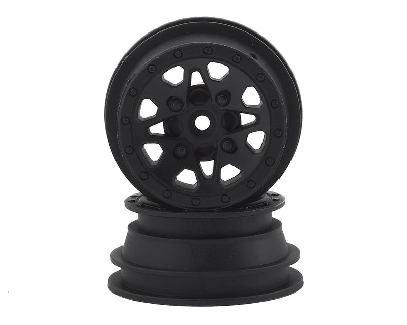 AXI31595 Axial 1.2 1.55 Can-Am Maverick X3 Wheel, Black, 2 Pieces