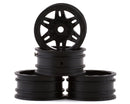AXI40002 Axial 1.0 Rockster Wheels Black, 4pcs, SCX24 Axial