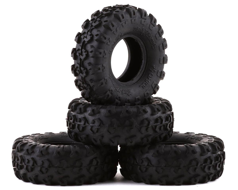 AXI40003 Axial 1.0 Rock Lizards Tyres, 4pcs, SCX24