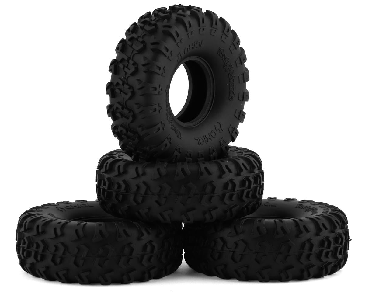AXI40007 Axial 1.0 Rock Lizards 2.44in Tyres, 4pcs Axial
