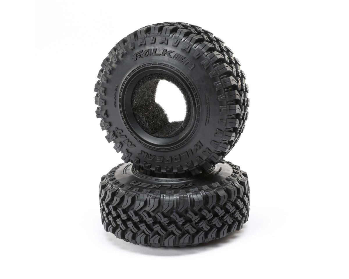 AXI43016 Axial Falken Wildpeak 1.9in M/T Tyres with Inserts, 2pcs Axial