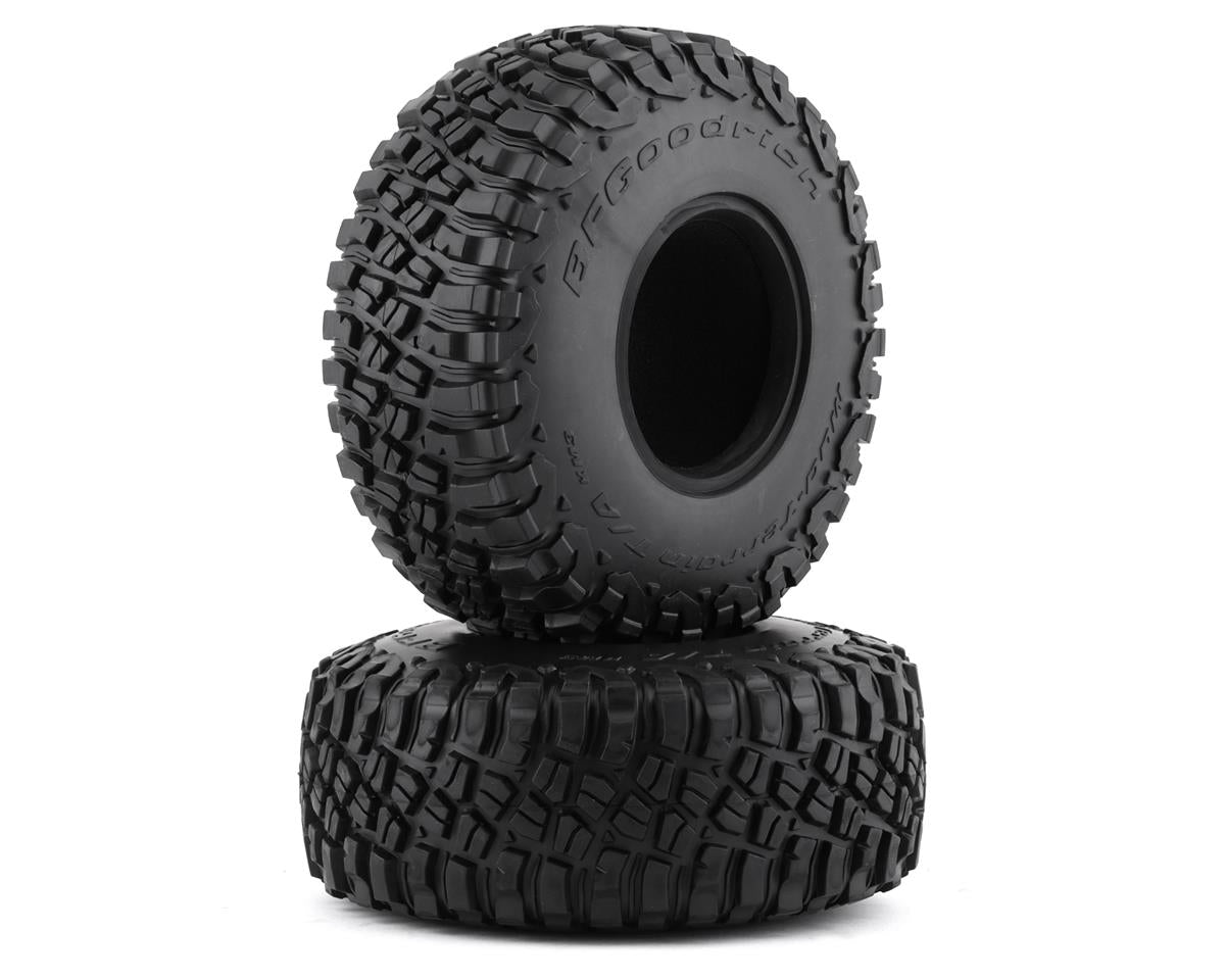 AXI45000 Axial 2.9in BF Goodrich Mud Terrain KM3 Tyres with Inserts, 2pcs Axial