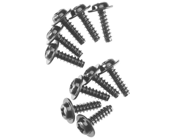 AXIC0280 Axial Servo Flange Screw M3x10mm Black Oxide (10), AXA1280