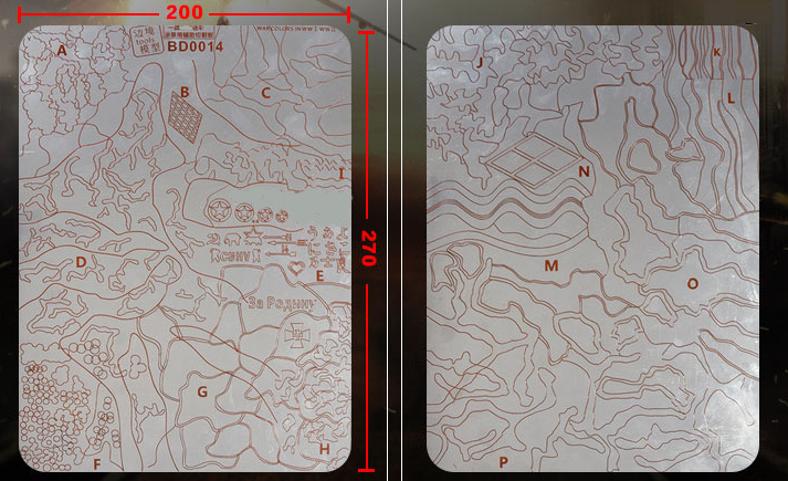 Border Model WWI & WWII Tank Camo Mask Cutting Mat (200x270mm)