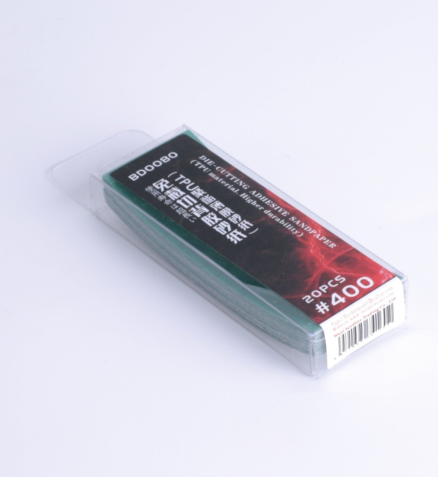 Border Model Die-Cutting Adhesive Sandpaper #400 (20pc)
