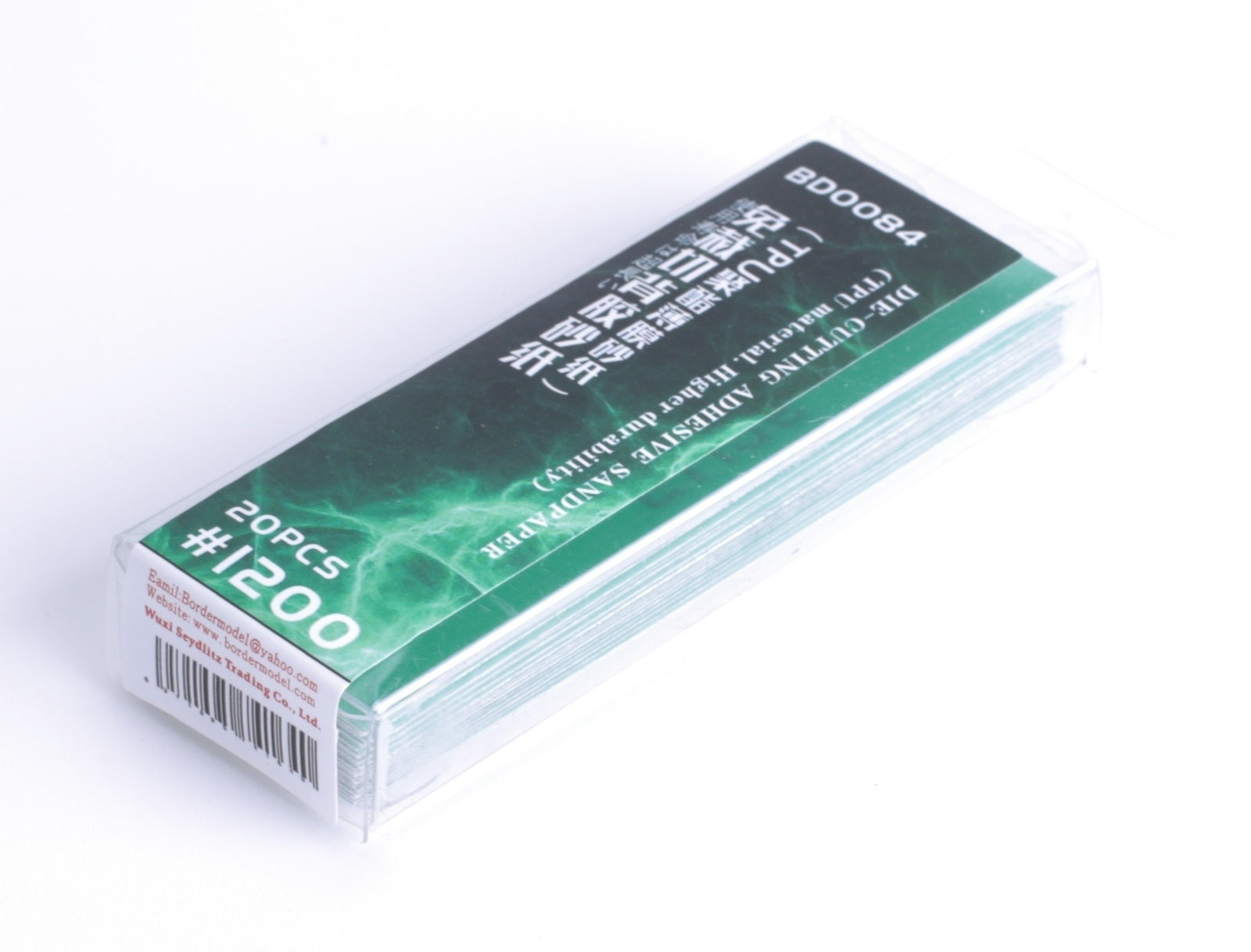 Border Model Die-Cutting Adhesive Sandpaper #1200 (20pc)