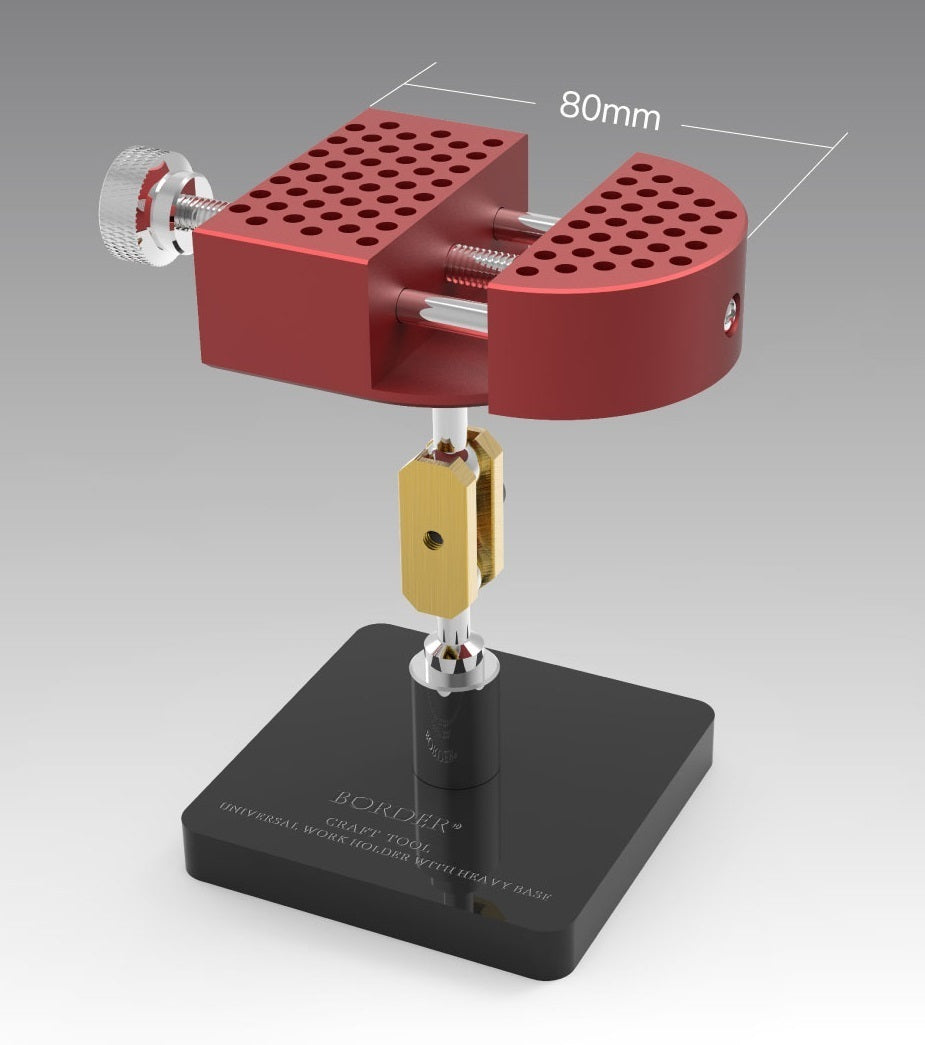 Border Model Metal Universal Vice (Red)