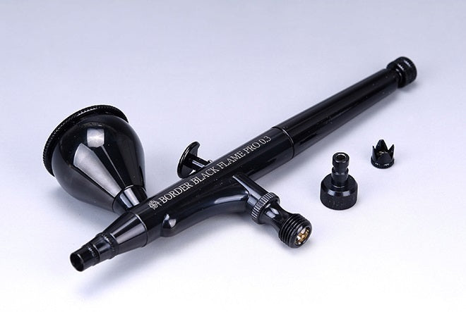 Border Model "Black Flame" PRO 0.3mm Dual Action Airbrush