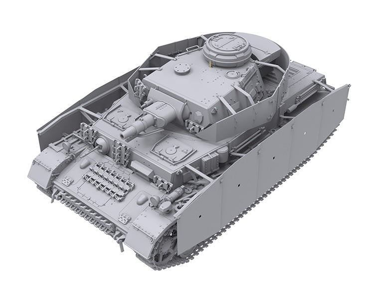 Border Model 1/35 Panzer IV F1 Vorpanzer & Schuzen Plastic Model Kit [BT003]