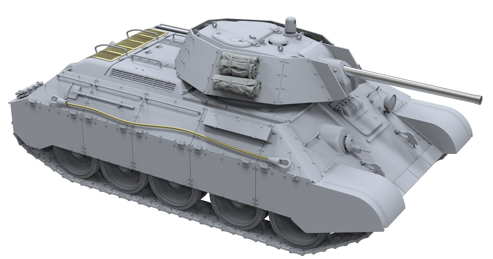 Border Model 1/35 T-34 Screened (Type 1) Plastic Model Kit [BT009]
