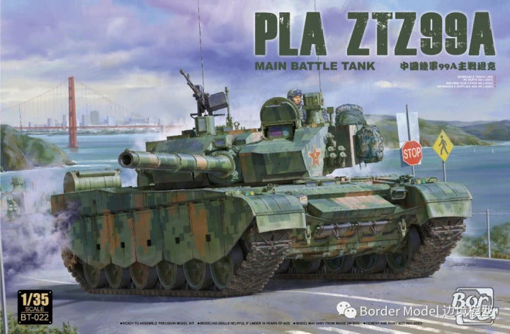 Border Model 1/35 PLA ZTZ99A Main Battle Tank Plastic Model Kit [BT022]