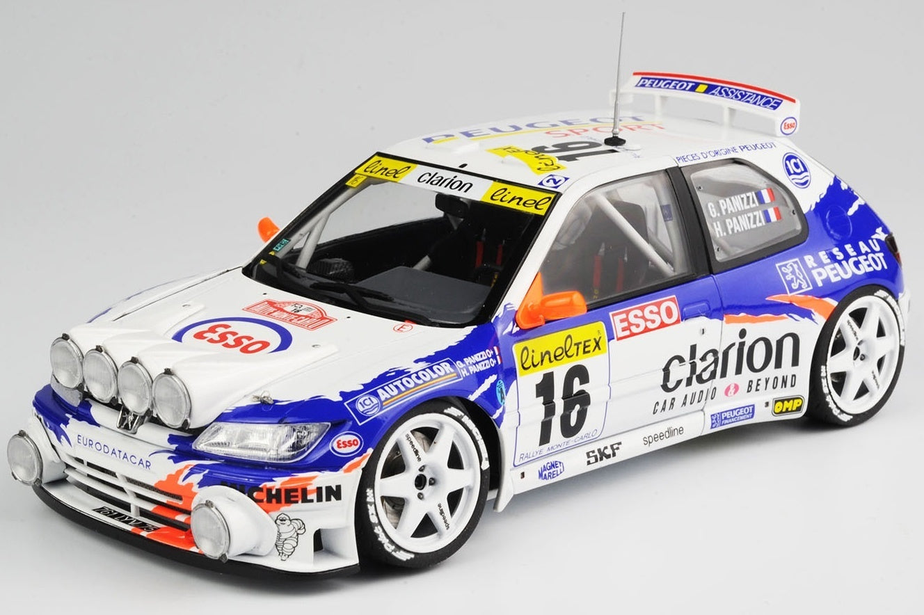 BEE-24026 Beemax 1/24 Peugeot 306 Maxi Evo2 Montecarlo 1999 Plastic Model Kit [24026] Beemax