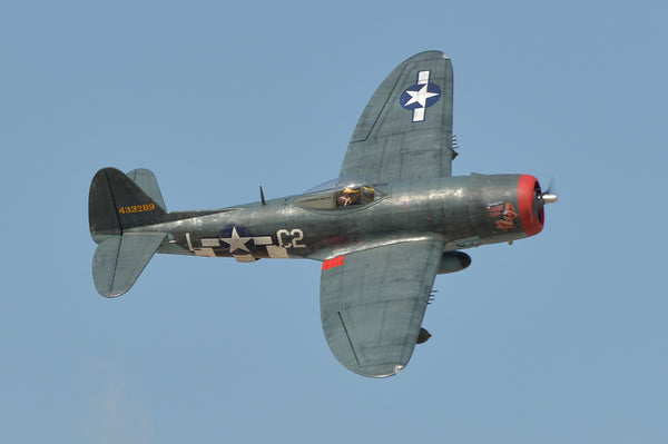 BH-117-A P-47 Thunderbolt 33-45cc Gas (New 2020 version with electric retract)