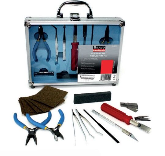 Bravo Handtools Hobby & Craft Tool Set (18pc)