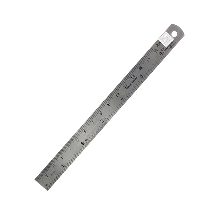 BH-263807 Bravo Handtools 6" (150mm) Steel Rule (flexi) Bravo