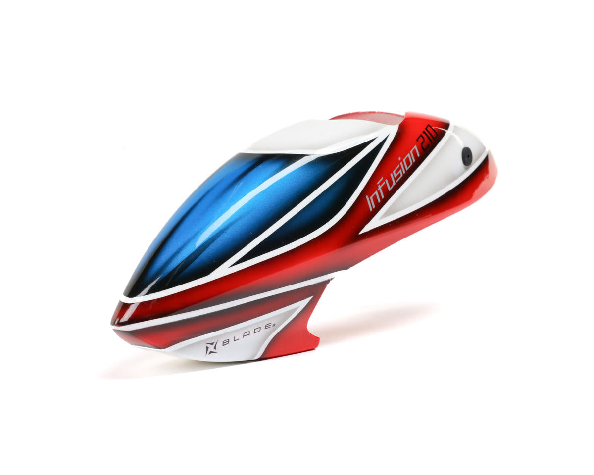 Blade Fibreglass Canopy, Red/White, InFusion 210 - BLH-3114