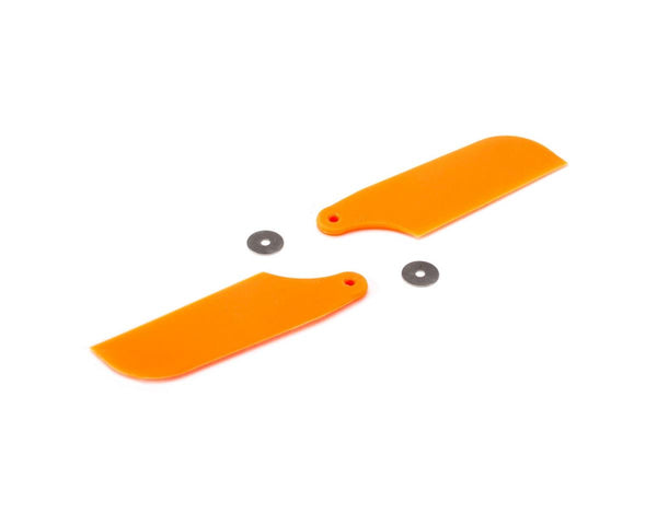 BLH1671OR Blade Tail Rotor Blade, ORANGE, B450