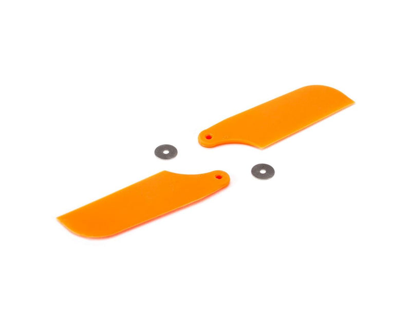 BLH1671OR Blade Tail Rotor Blade, ORANGE, B450