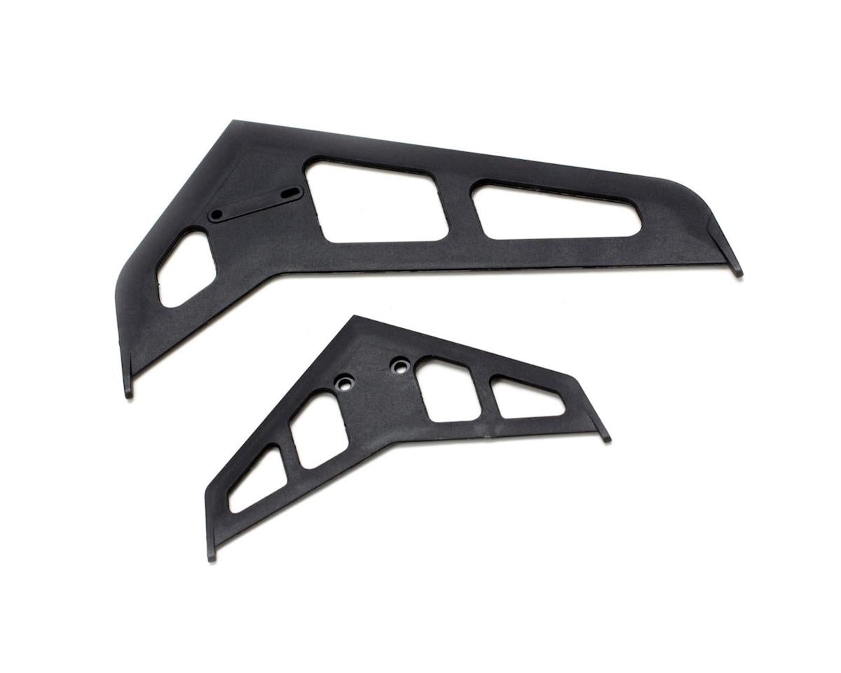 BLH1872B Blade Stab Fin Set Black, B500 3D/X Blade