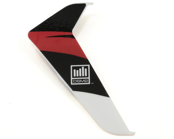 BLH3120R Blade Vertical Fin w/Red Decal, 120sr