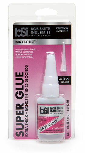 BSI135H Maxi-Cure Super Glue CA 1oz Bob Smith