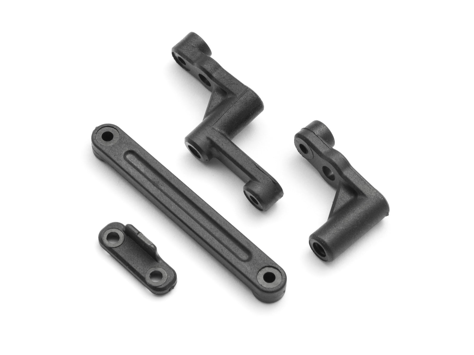 BZ540017 BlackZon Slyder Steering Bushes + Ackerman Plate [540017] BlackZon