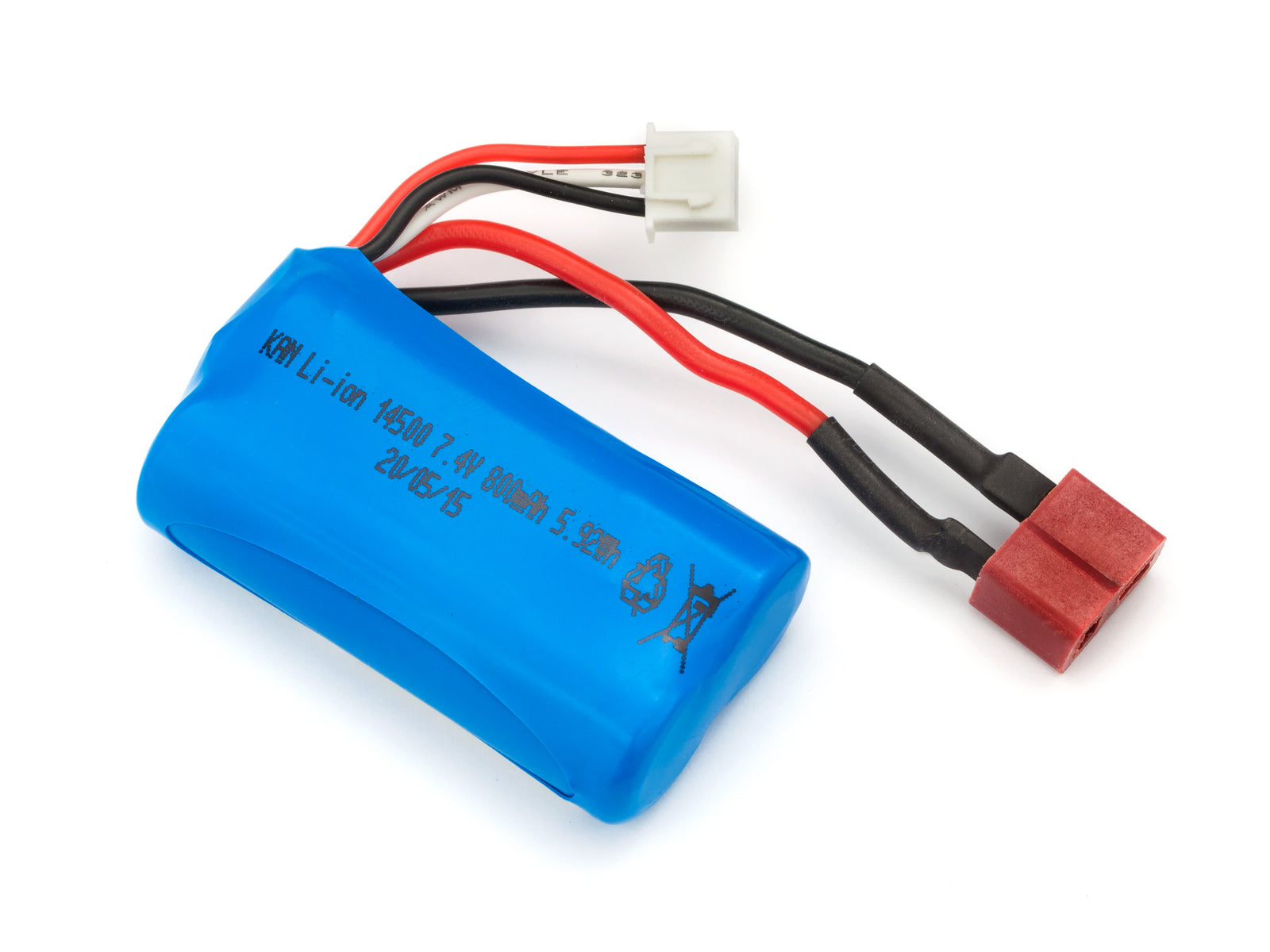BZ540037 BlackZon Slyder Battery Pack (Li-ion 7.4V, 800mAH), W/Dean Plug [540037] BlackZon