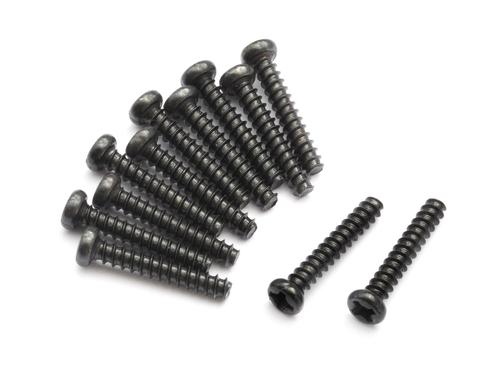BZ540054 BlackZon Slyder Pan head Self Tapping Screws PBHO2*12mm [540054] BlackZon