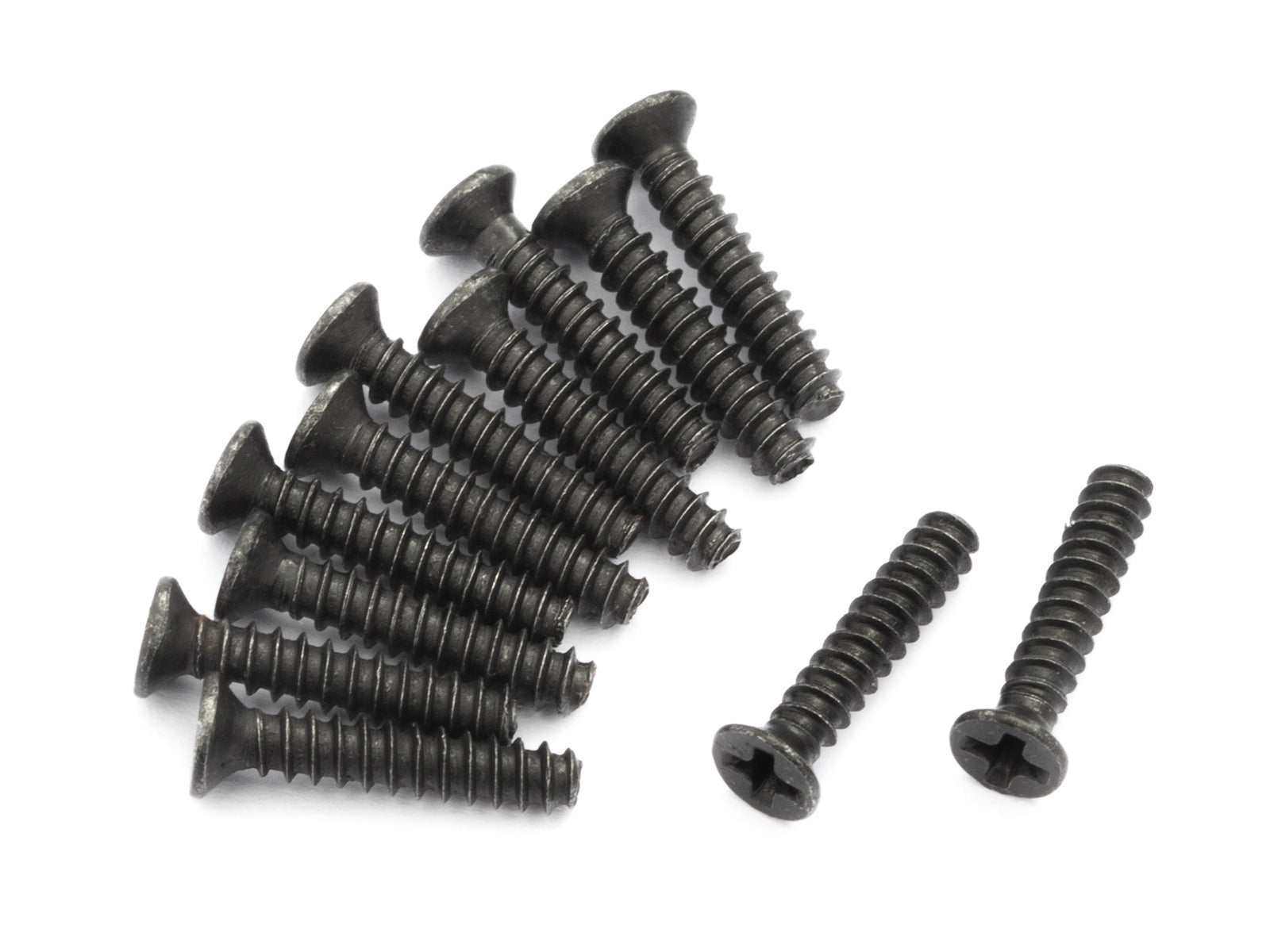 BZ540056 BlackZon Slyder Countersunk Self Tapping Screws KBHO2.3*12mm [540056] BlackZon