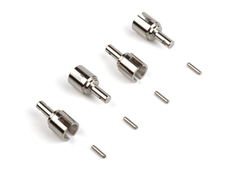 BlackZon Metal Diff. Outdrive Cups (4pcs) [540066]