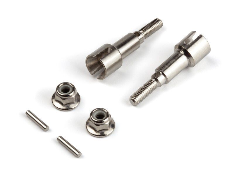 BlackZon Metal Rear Axles (2pcs) [540069]