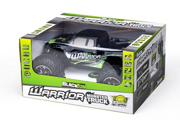 BZ540075 BlackZon Warrior MT 1/12 2WD Brushed Electric Monster Truck RTR [540075] BlackZon