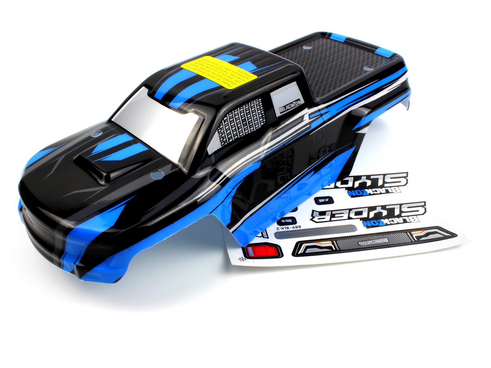 BZ540106 Blackzon Slyder MT Body (Black/Blue) [540106] BlackZon