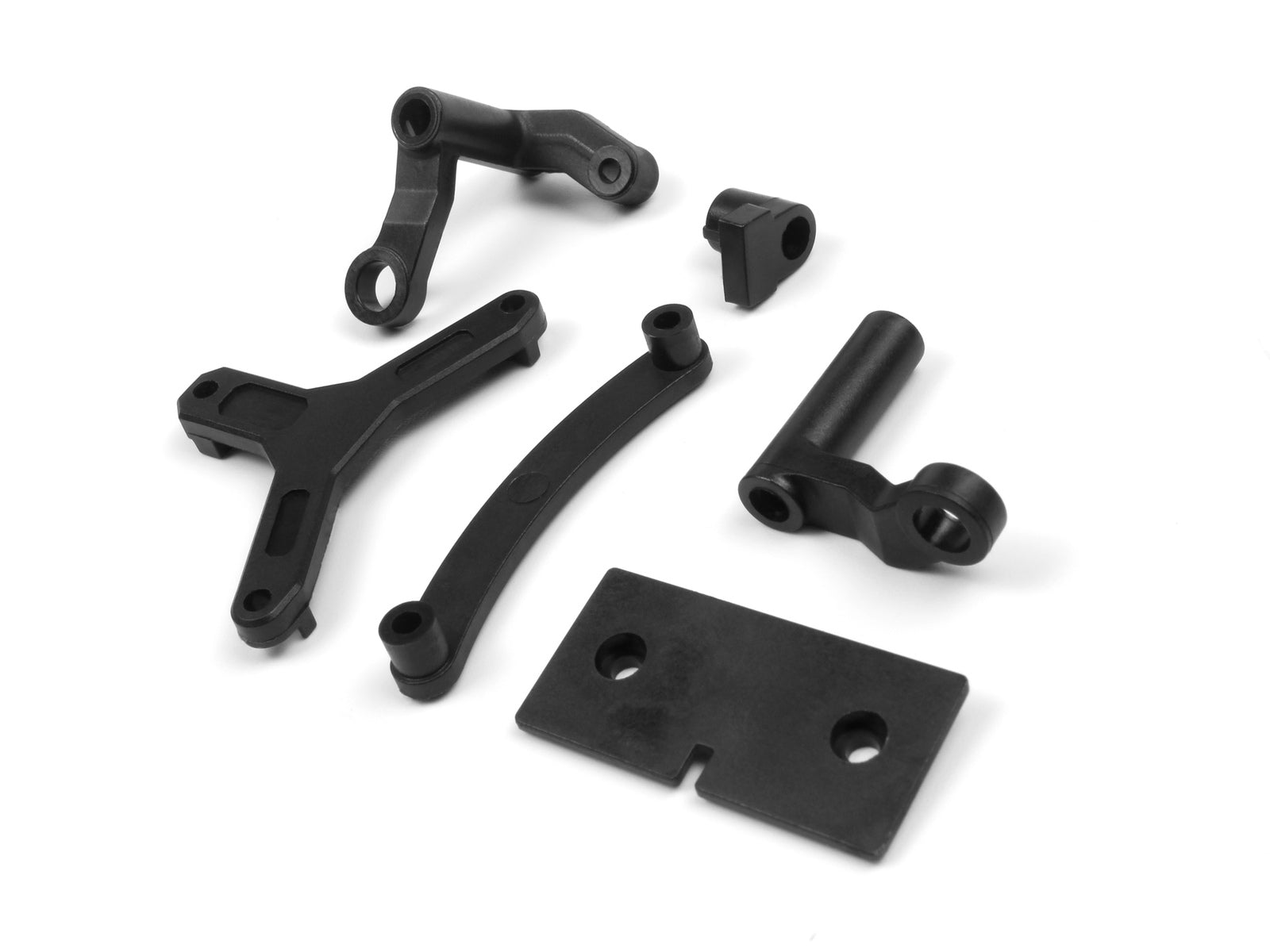 BZ540125 Blackzon Smyter Steering Assembly & Servo Mount Set BlackZon