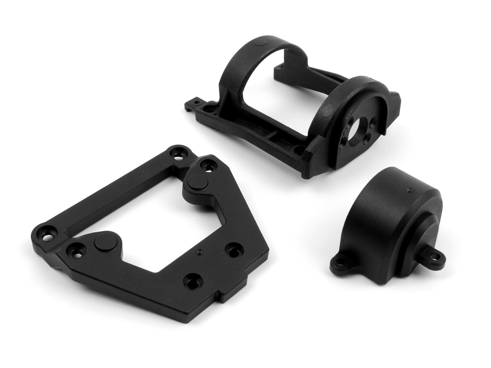 BZ540130 Blackzon Smyter Motor Mount/Front Steering Plate Set BlackZon
