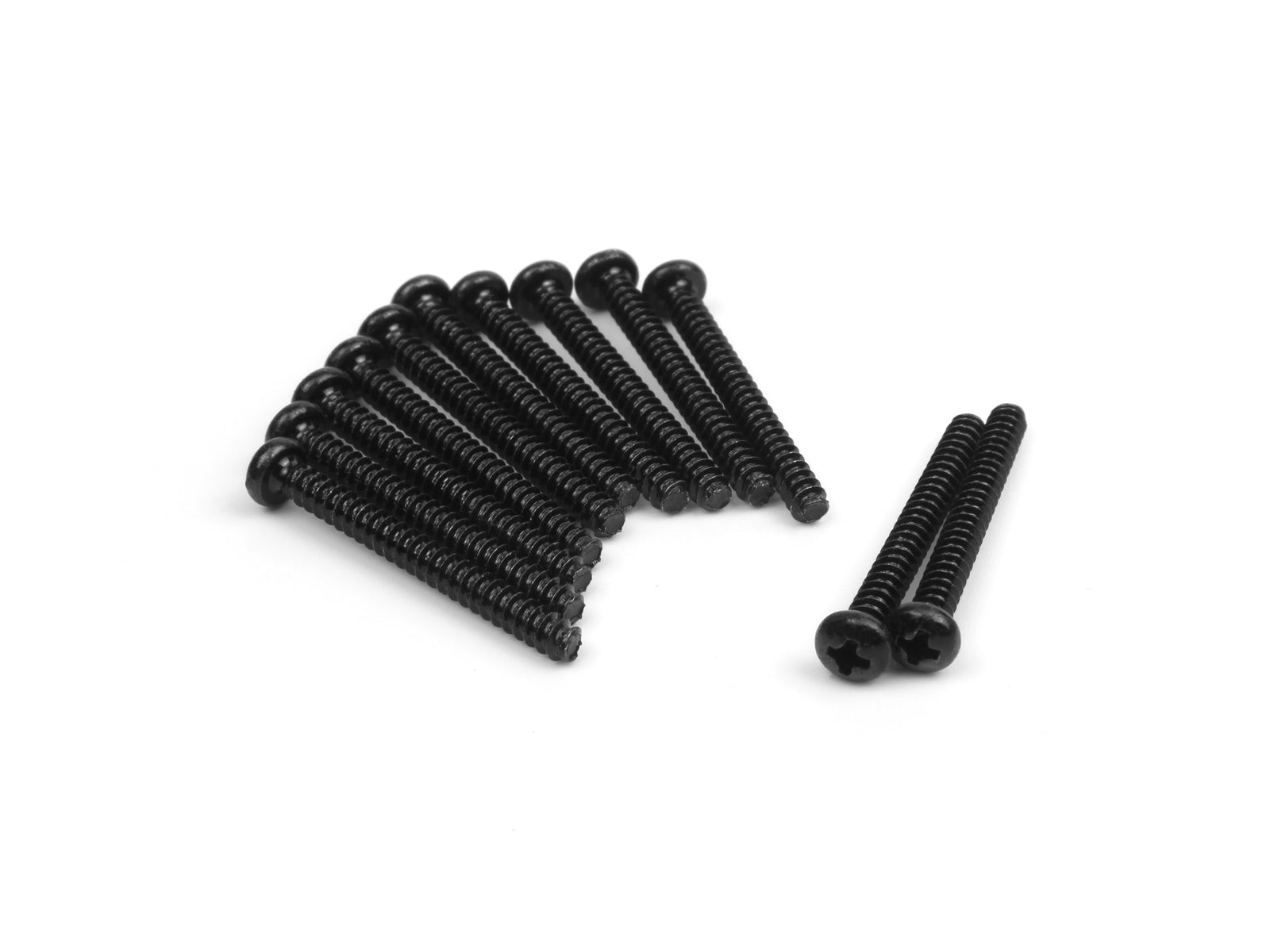 BZ540159 Blackzon Smyter Pan Head Self Tapping Screws PBHO2.6x25mm (12pcs) BlackZon