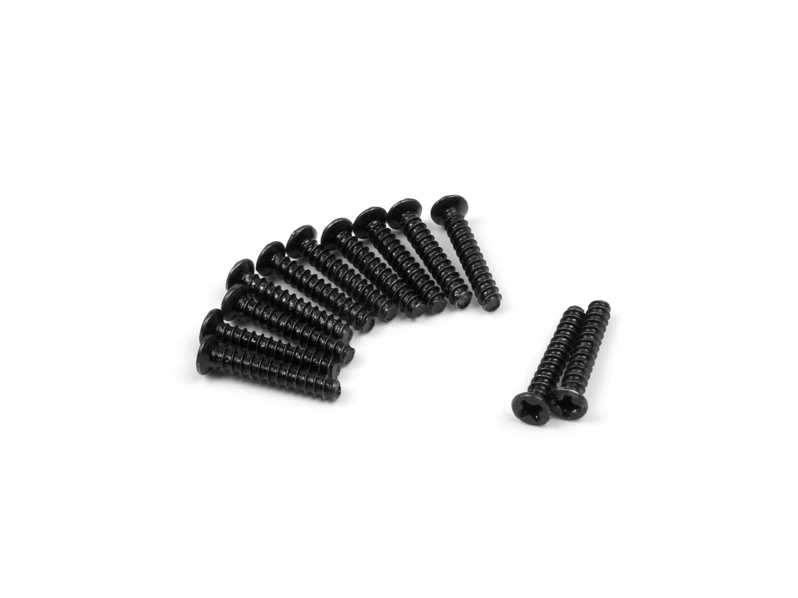 BZ540160 Blackzon Smyter Countersunk Self Tapping KBHO2x12mm (12pcs) BlackZon